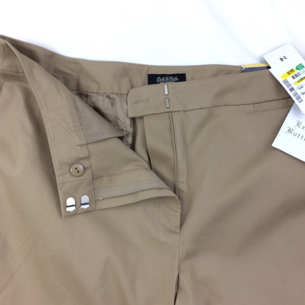Peck and Peck Collection Tan Pants NWT - Picture 7 of 7